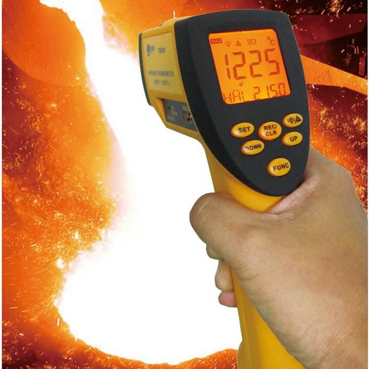 200℃~2150℃鋼水、鐵水、銅水冶金專用紅外測溫儀