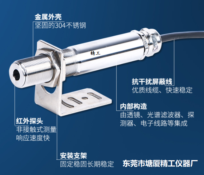 <b>SN-500B 煙草烘干、微波干燥紅外測(cè)溫儀</b>